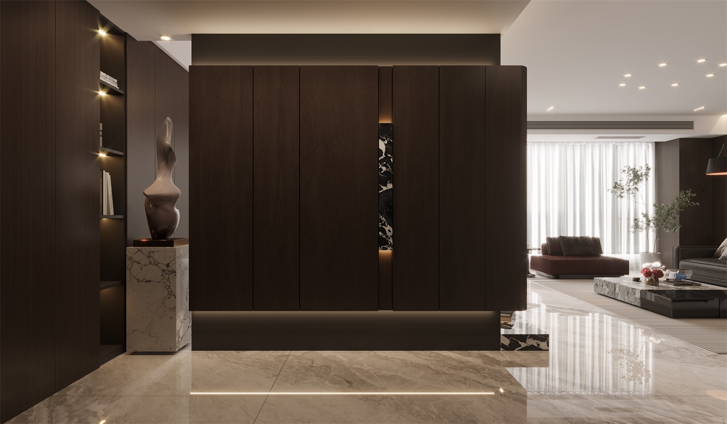 中海海樾133㎡ | 意式極簡風又殺回來了！這高級感我真拒絕不了~