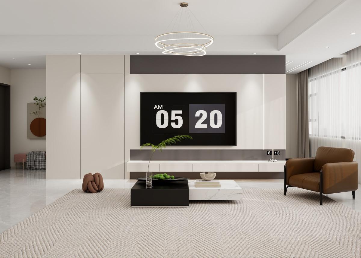 玉庭華府 | 135㎡現(xiàn)代簡約風(fēng)，給生活做減法，舒適加倍！