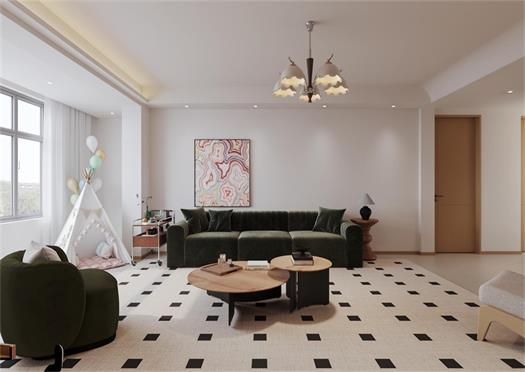 湖畔嘉苑 | 139㎡輕復(fù)古之家，不盲目跟風(fēng)，做生活的主角