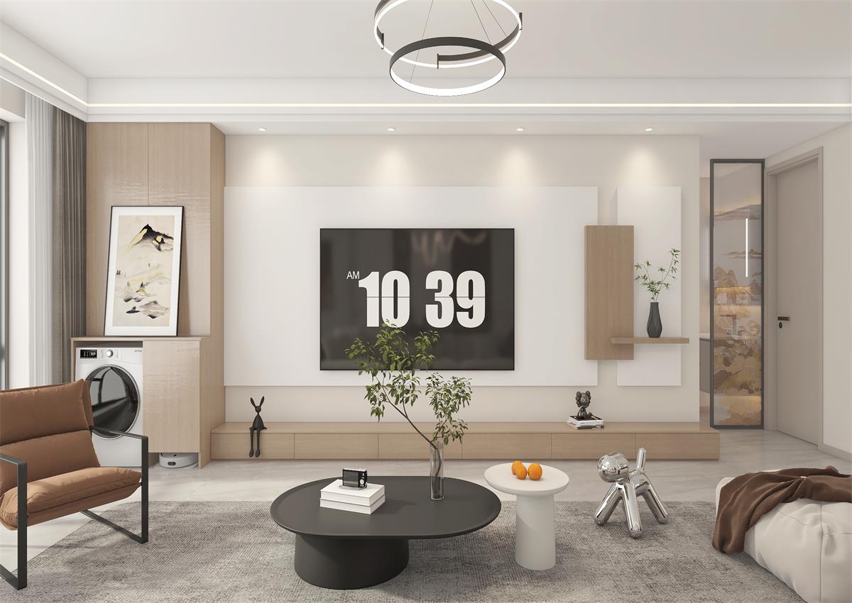 紫辰府128㎡ | 『奶油風(fēng)』不是刷個大白墻！溫馨、顯大、好打理才是核心！