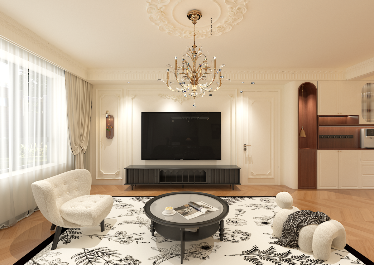 云熙府147㎡ | 法式+中古，裝修成這樣算不算成功？