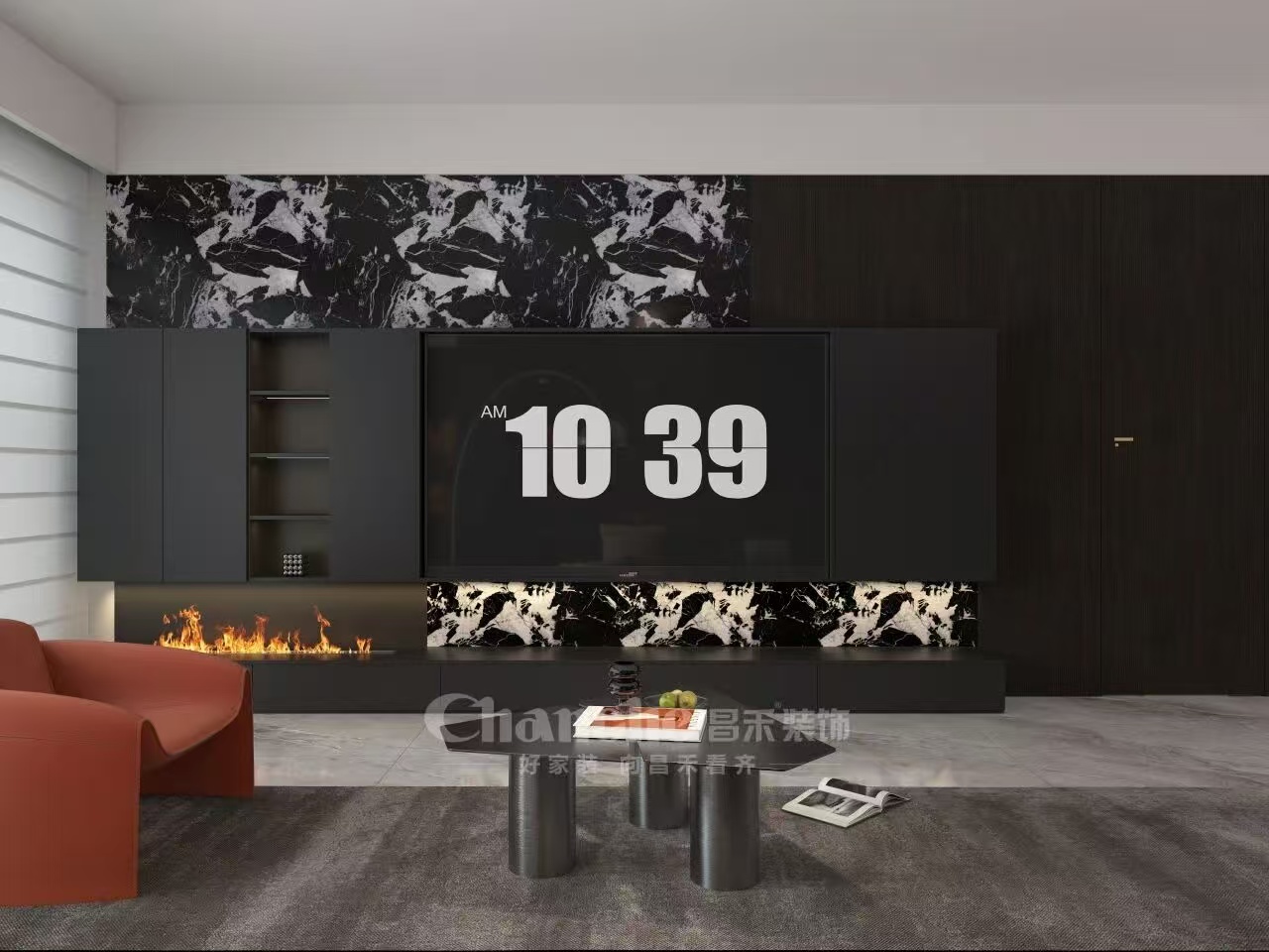 萬科錦曜129㎡ | 當(dāng)初全家都反對的黑色系極簡風(fēng)，幸好我堅(jiān)持到底！