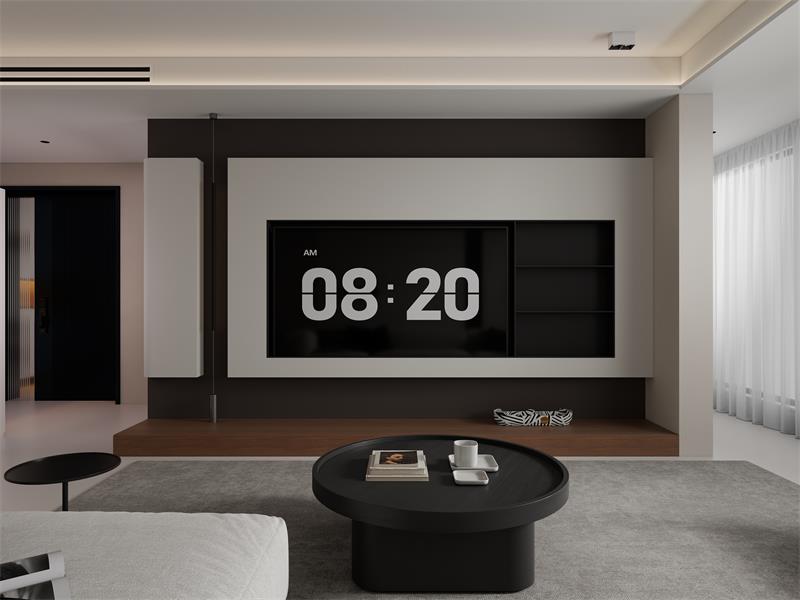 北郡府136㎡ | 不跟風(fēng)、不網(wǎng)紅，這個(gè)高智感的意式極簡(jiǎn)家，百看不厭！