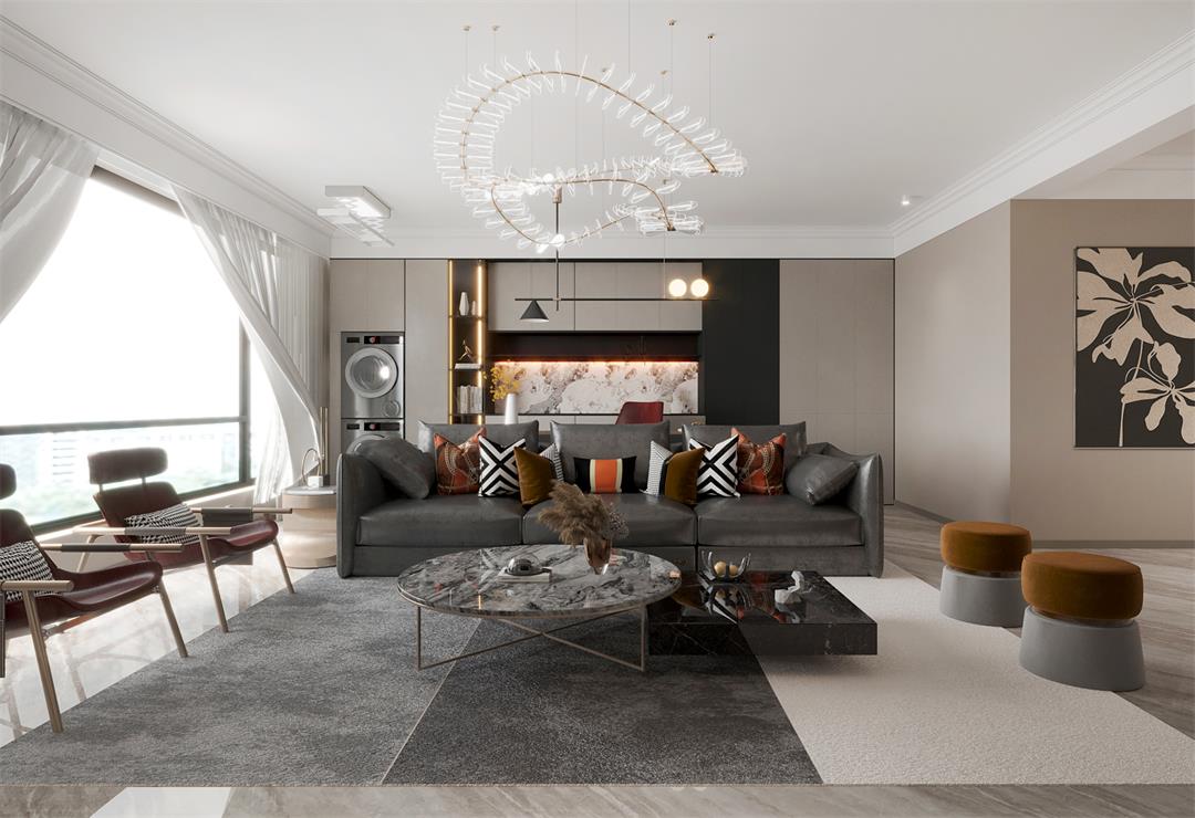 民生北府133㎡ | 沒跟風(fēng)！自己做主裝了現(xiàn)代風(fēng)的家，實(shí)用又耐看！