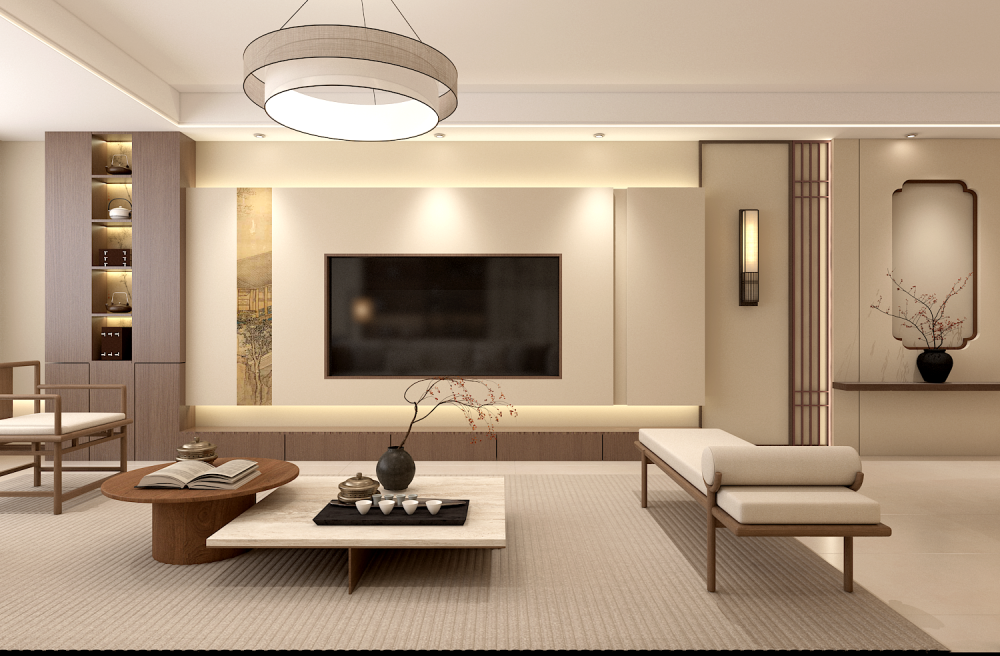 湖光印136㎡ | 宋式美學(xué)的含金量還在上升！直接拿下一家老小